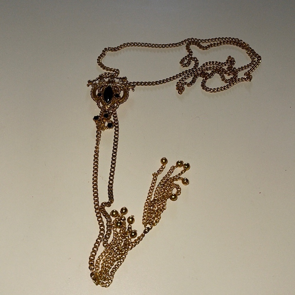 Vintage RARE Florenza lariat necklace